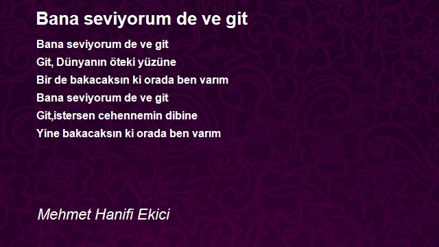 Mehmet Hanifi Ekici