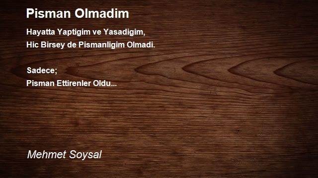 Mehmet Soysal