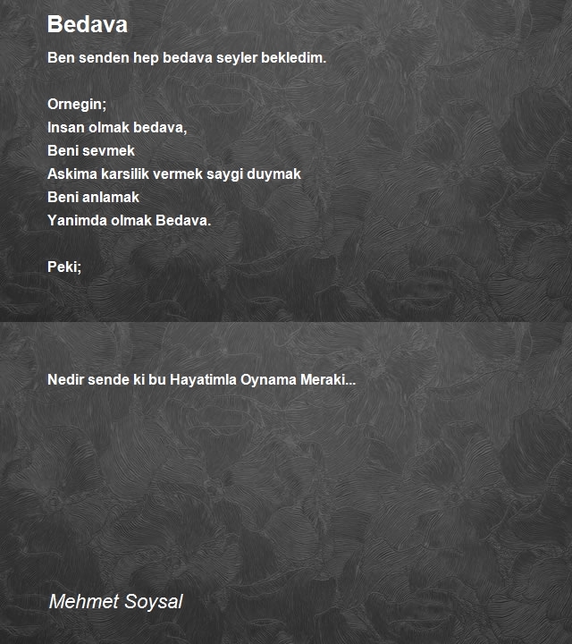 Mehmet Soysal