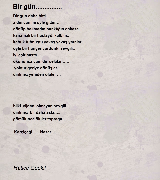 Hatice Geçkil