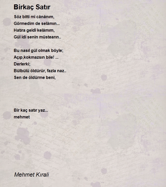 Mehmet Kırali