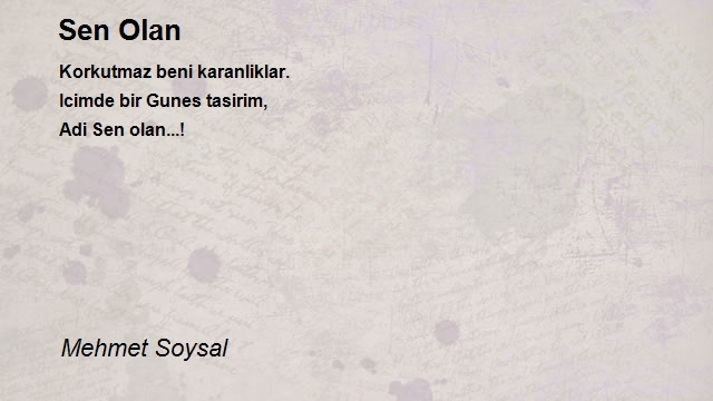 Mehmet Soysal