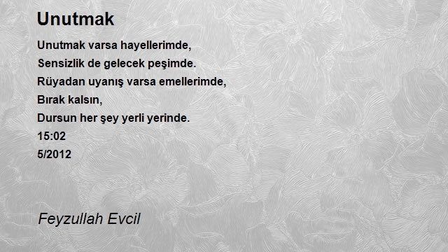 Feyzullah Evcil