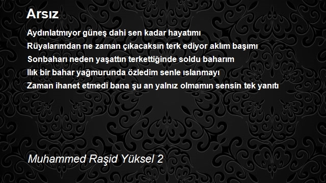 Muhammed Raşid Yüksel 2