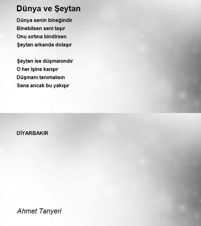 Ahmet Tanyeri