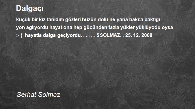 Serhat Solmaz