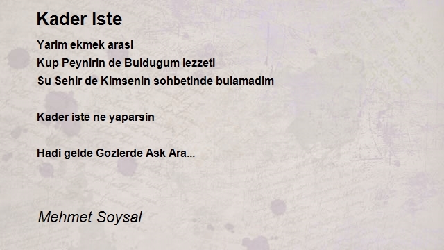 Mehmet Soysal