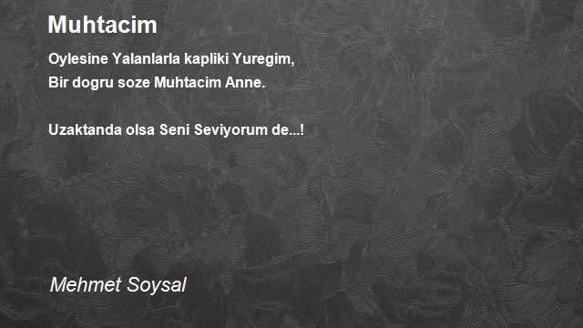 Mehmet Soysal