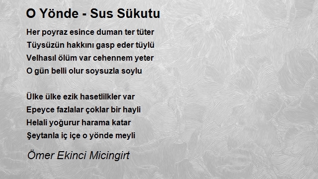 Ömer Ekinci Micingirt