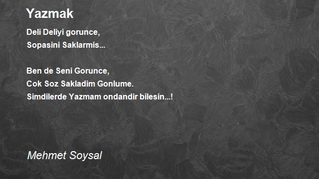 Mehmet Soysal