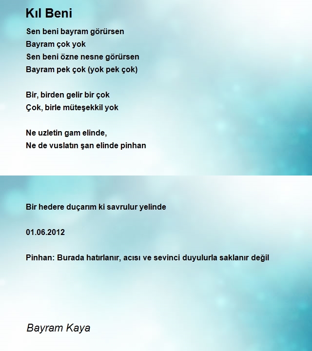 Bayram Kaya