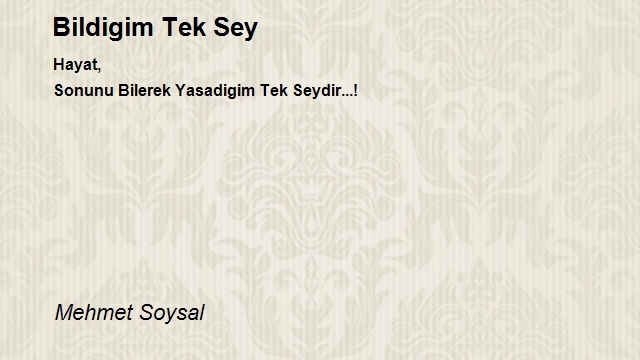 Mehmet Soysal