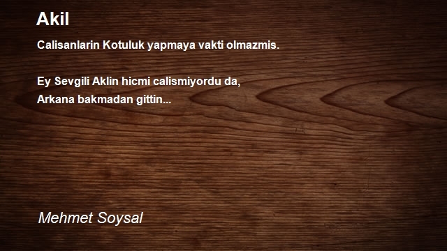 Mehmet Soysal