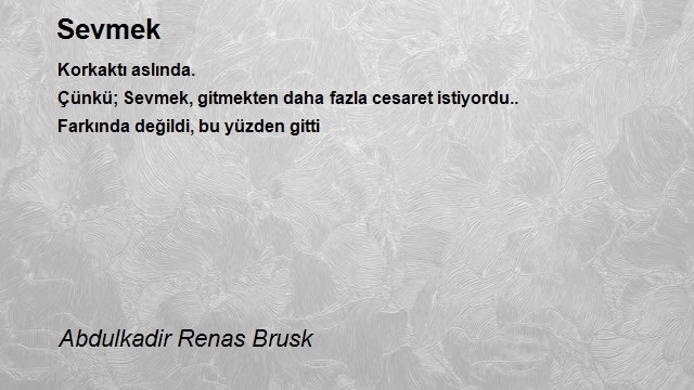 Abdulkadir Renas Brusk