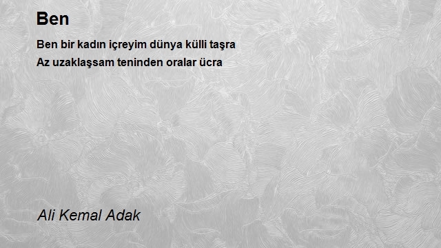 Ali Kemal Adak