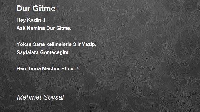 Mehmet Soysal