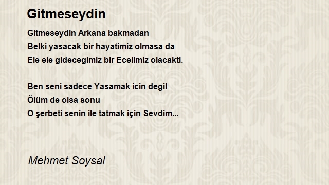 Mehmet Soysal