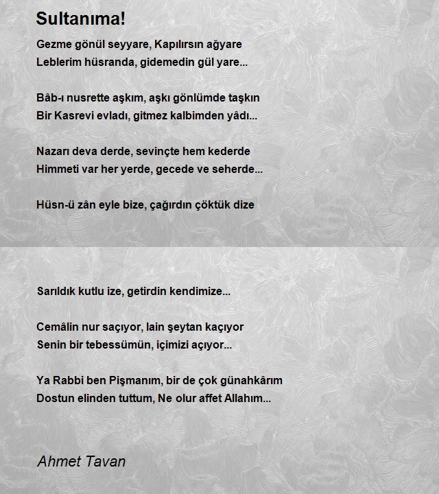 Ahmet Tavan