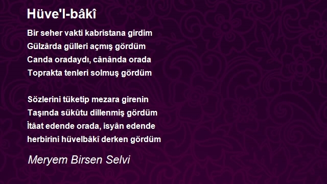 Meryem Birsen Selvi