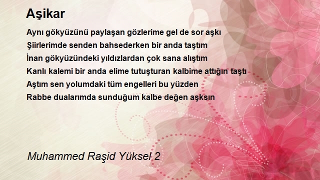 Muhammed Raşid Yüksel 2