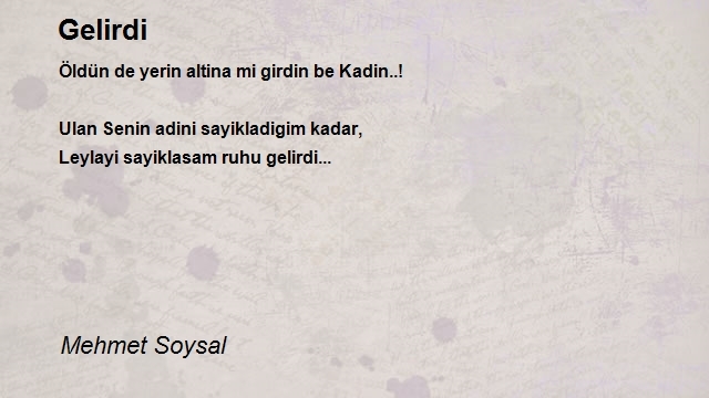 Mehmet Soysal