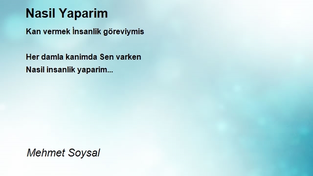 Mehmet Soysal