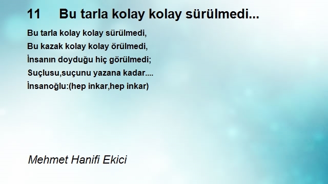 Mehmet Hanifi Ekici