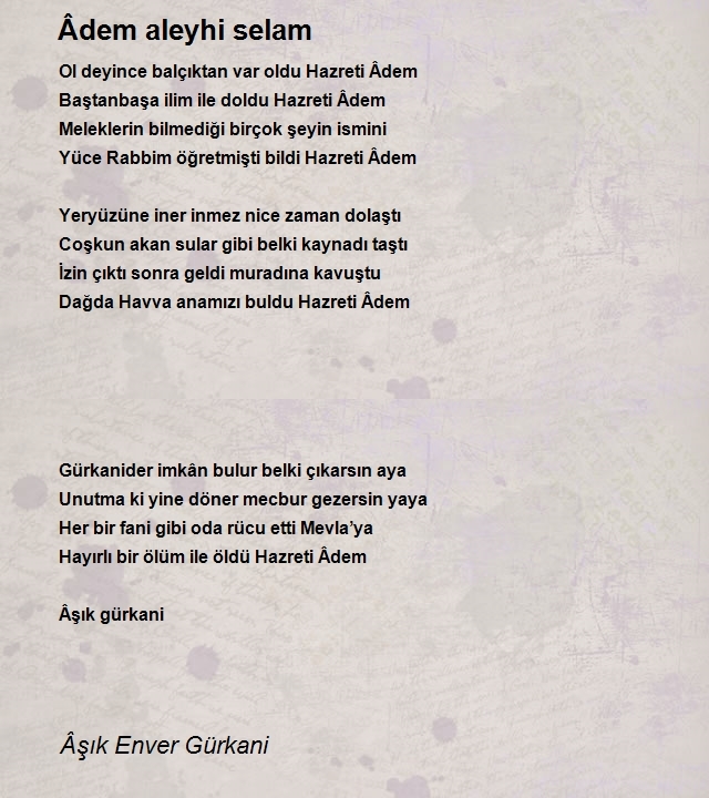 Âşık Enver Gürkani