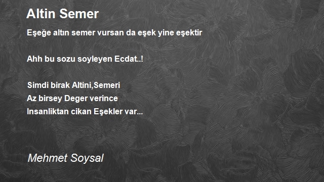 Mehmet Soysal