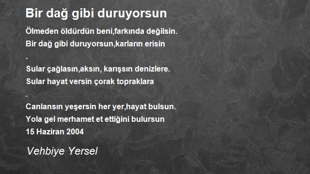 Vehbiye Yersel