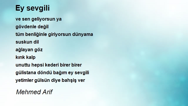 Mehmed Arif