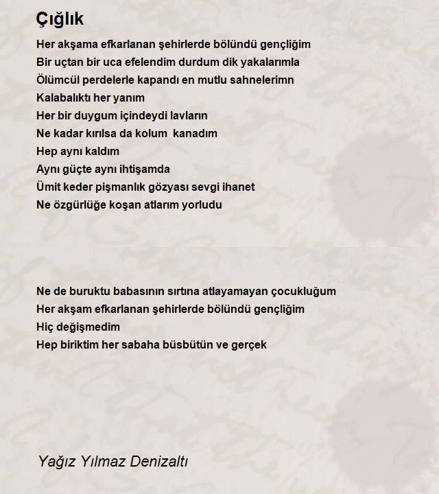 Yağız Yılmaz Denizaltı