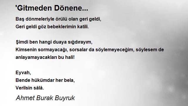 Ahmet Burak Buyruk