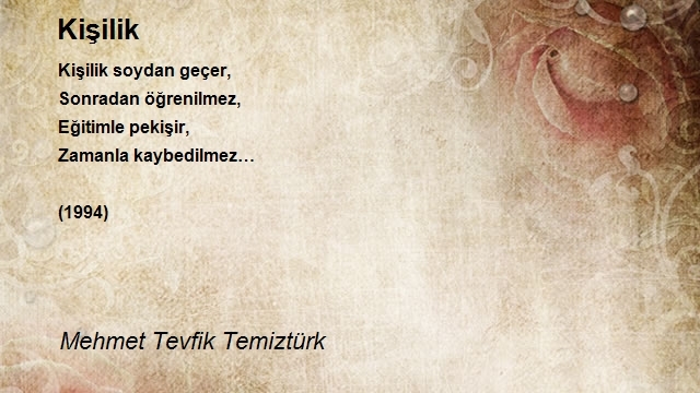 Mehmet Tevfik Temiztürk