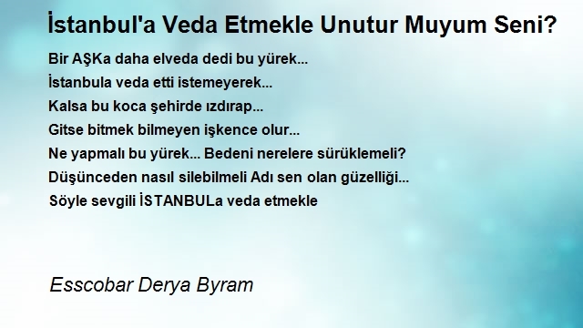 Esscobar Derya Byram