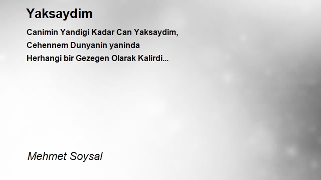 Mehmet Soysal