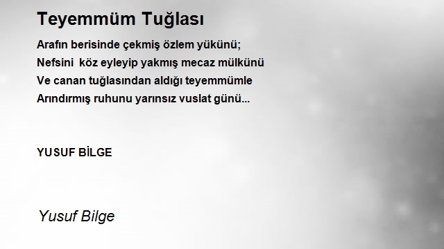 Yusuf Bilge