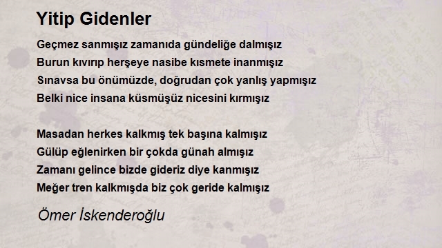 Ömer İskenderoğlu