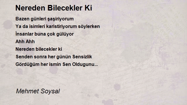 Mehmet Soysal