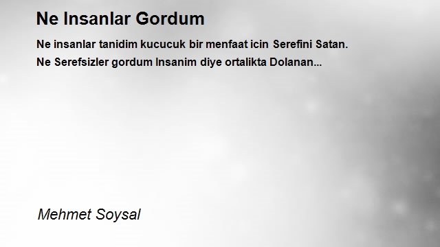 Mehmet Soysal