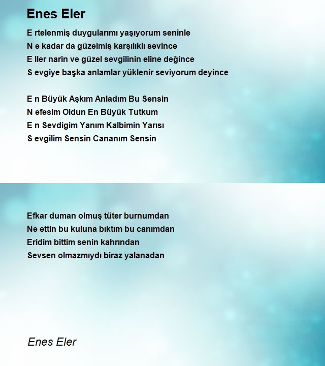 Enes Eler