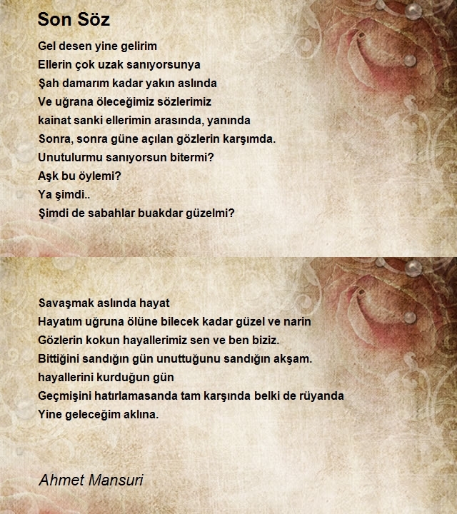 Ahmet Mansuri