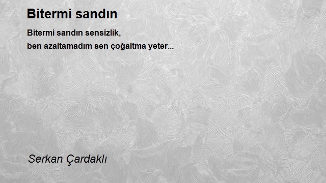 Serkan Çardaklı