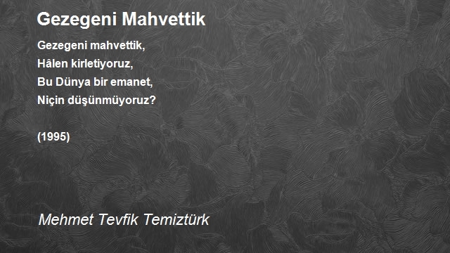 Mehmet Tevfik Temiztürk