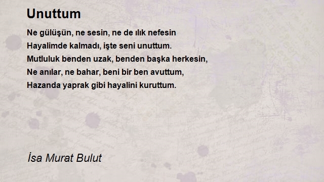 İsa Murat Bulut