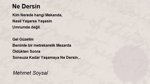 Mehmet Soysal