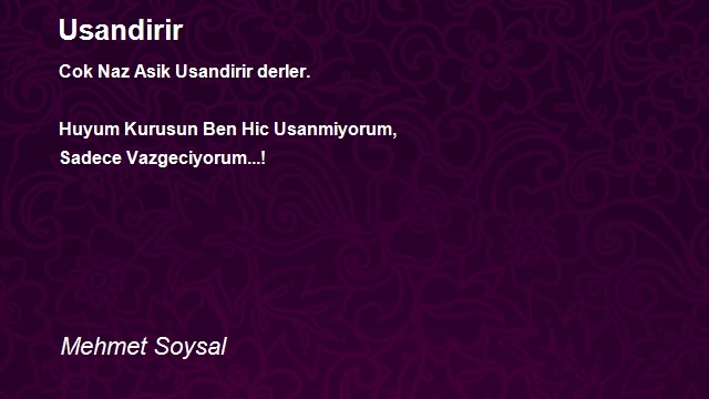 Mehmet Soysal