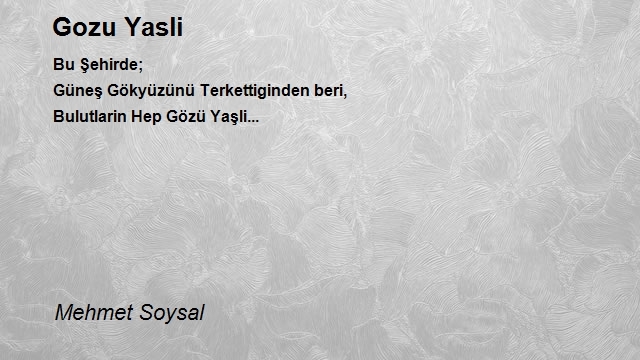 Mehmet Soysal