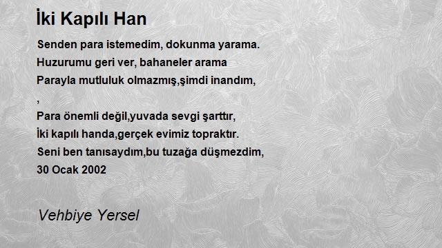 Vehbiye Yersel