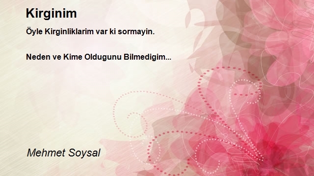 Mehmet Soysal